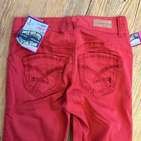 Amethyst Jeans Red Size 1 NWT - Picture 7 of 8